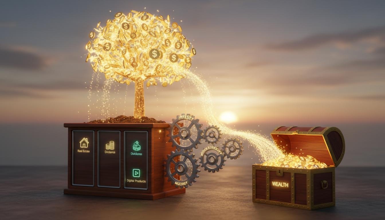 How to build passive income that compounds
